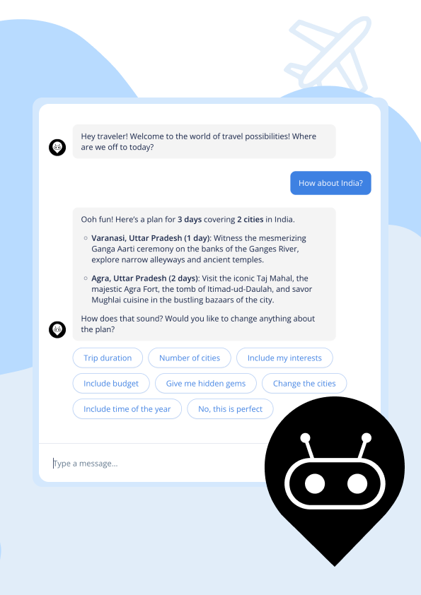 WanderBot Interface